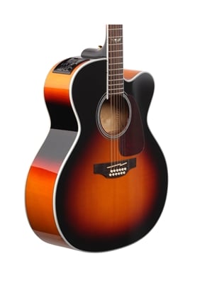 Takamine GJ72CE12 12 String Acoustic Electric Guitar Brown Sunburst